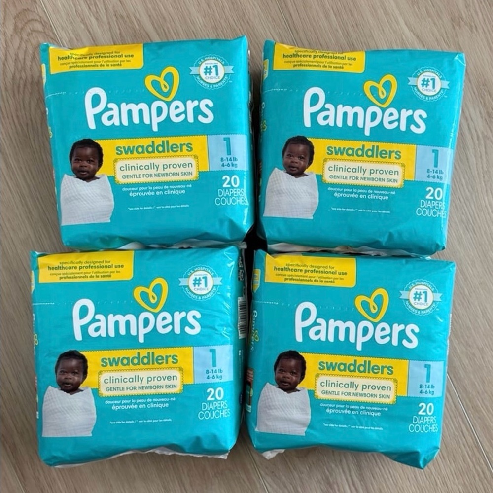 Pampers Swaddlers Size 1 Diapers